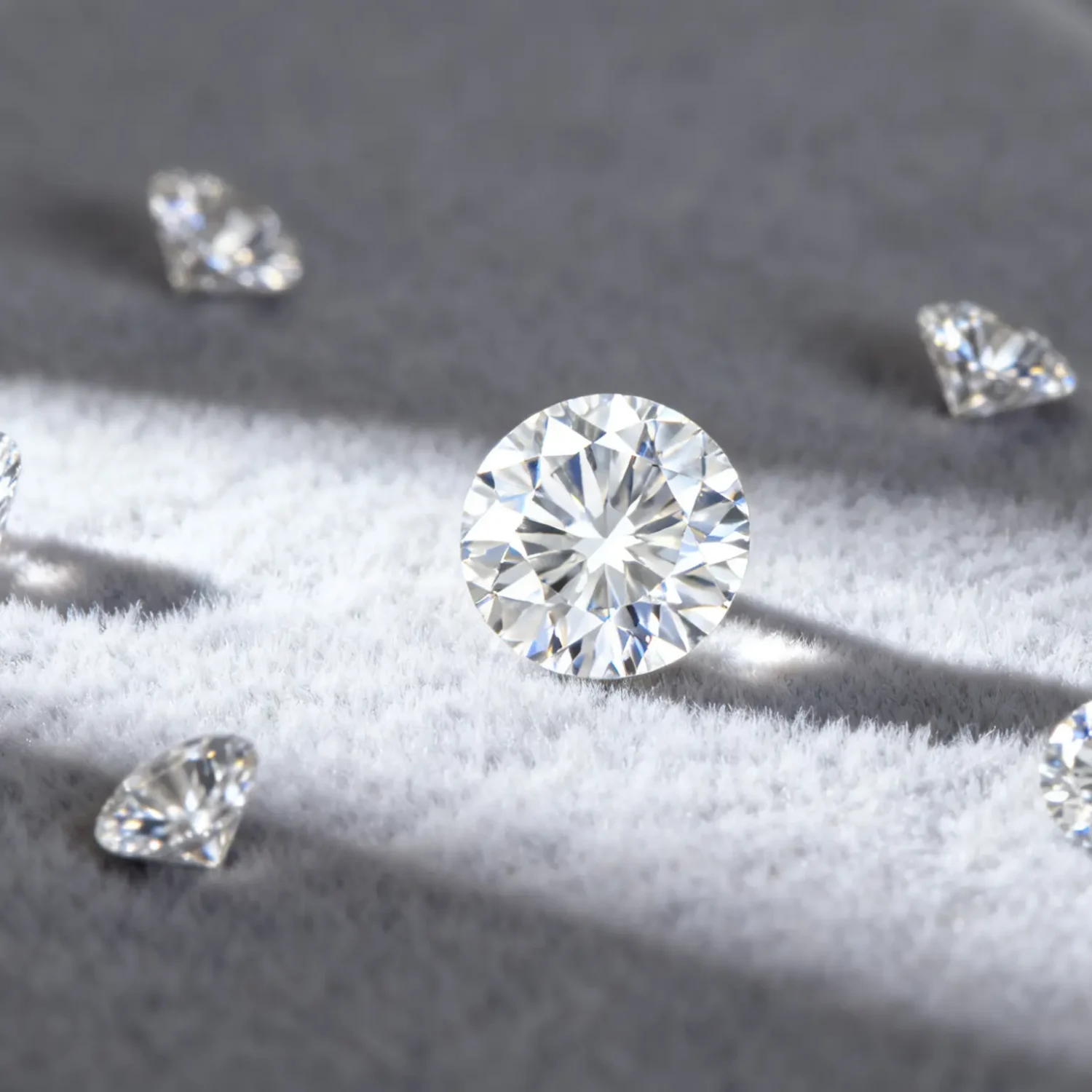 3 Carat Brilliant Round Cut Diamond Moissanite GRA Certified Gemstone