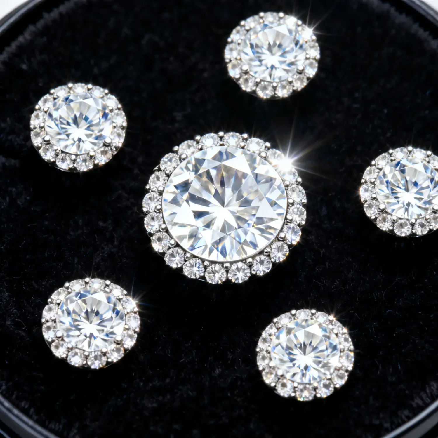 3 Carat Brilliant Round Cut Diamond Moissanite GRA Certified Gemstone