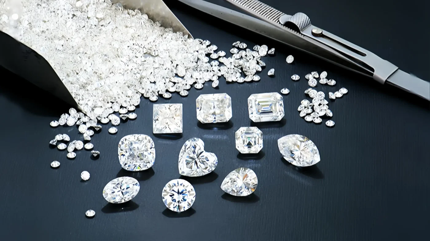 Premium D Color Classic Round Cut Loose Moissanite Stones Wholesale