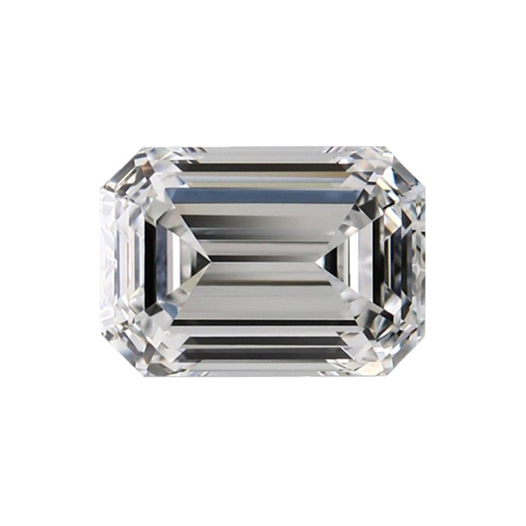 Elegant Emerald Cut Moissanite Loose Stone Wholesale for DIY Lovers