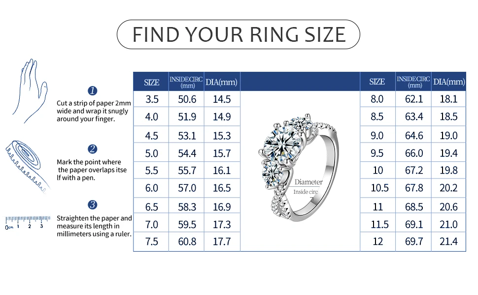 Gorgeous Round Cut Three Stone Moissanite Engagement Ring Twist Design